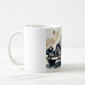 Mug Trendy mok, sac, coiffure (Gauche)