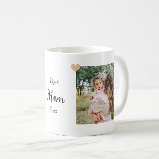 Mug Trendy Mother Best Mom Ever Keepsake (Devant droit)