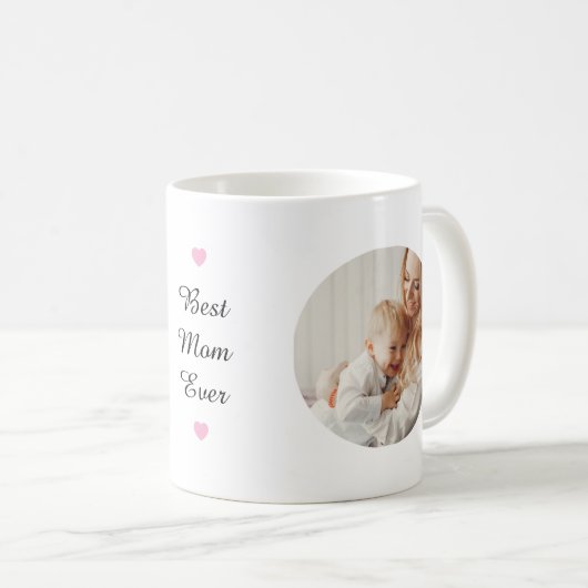 Mug Trendy Mother Best Mom Ever Keepsake (Devant droit)