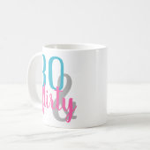 Mug Trente ans de flirt (Devant gauche)