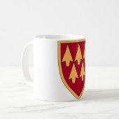 Mug trente-deuxième Commande de la défense d'air et de (Devant gauche)
