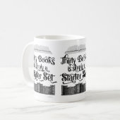 Mug Trente Lecteurs De Livres Conception D'Accolade (Devant gauche)