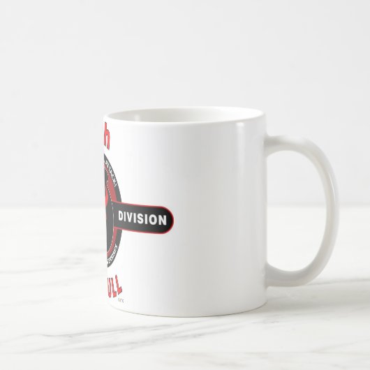 Mug trente-quatrième DIVISION d'INFANTERIE" RED BULL " (Droite)