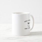 Mug Très Demure x Très Minutieux chemise (Devant droit)