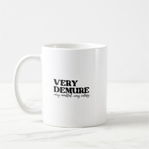 Mug Très Dépourvu Très Minutieux Très Cutesy