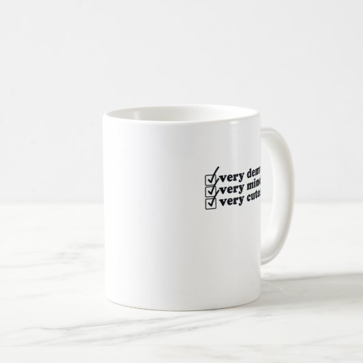 Mug Très faible (Devant droit)