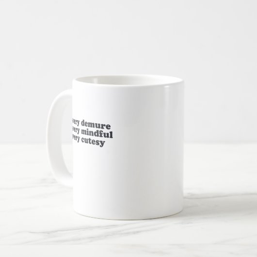 Mug Très faible (Devant gauche)
