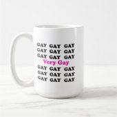 Mug Très gay (Gauche)