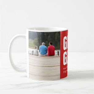 Mug Très grand. Grand-père. Fête des pères Photo Café 