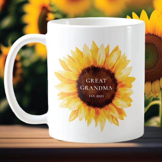 Mug Très Grande Mère Tournesol