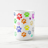 Mug Très mignon couleur animal Empreinte de patte Moti (Centre)
