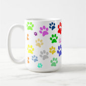 Mug Très mignon couleur animal Empreinte de patte Moti (Gauche)