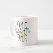 Mug Très mignon Maison Sweet Home (Devant gauche)