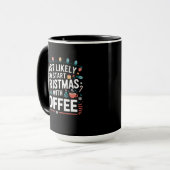 Mug Très Probable De Commencer Noël Avec La Famille De (Devant gauche)