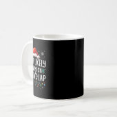 Mug Très Probable De Commencer Sur Père Noël Lap Fun F (Devant gauche)