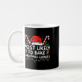 Mug Très Probable De Faire Cuire Des Cookies De Noël F (Gauche)