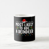 Mug Très Probable De Faire Le Tour D'Un Reindeer Père  (Centre)