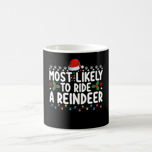 Mug Très Probable De Faire Le Tour D'Un Reindeer Père  (Centre)