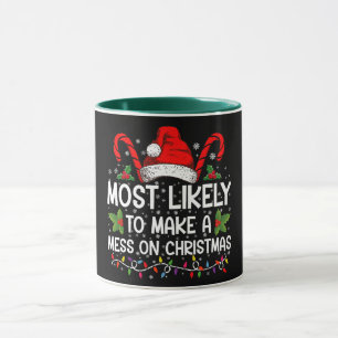 Mug Très Probable De Faire Un Mess À Noël