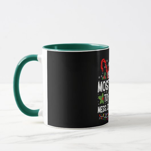 Mug Très Probable De Faire Un Mess À Noël (Gauche)