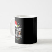 Mug Très Probable De Pet Le Rindeer Drôle Fa Noël (Devant gauche)