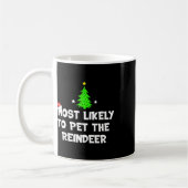 Mug Très Probable De Pet Le Rinder Drôle Noël (Gauche)
