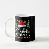 Mug Très Probable De Secouer Les Présents Noël De Fami (Gauche)