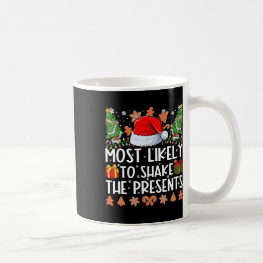 Mug Très Probable De Secouer Les Présents Noël De Fami (Droite)
