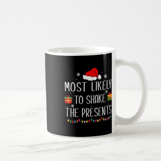 Mug Très Probable De Secouer Les Présents Noël De Fami (Droite)