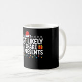 Mug Très Probable De Secouer Les Vacances De Noël Actu (Devant droit)