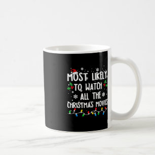 Mug Très Probable De Voir Tous Les Films De Noël Fami