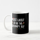Mug Très Probable D'Être L'Elf Grumpy Xmas Famille Drô (Gauche)