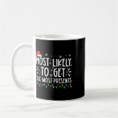 Mug Très Probable D'Obtenir La Famille La Plus Présent (Gauche)