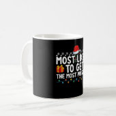 Mug Très Probable D'Obtenir Les Cadeaux Les Plus Prése (Devant gauche)