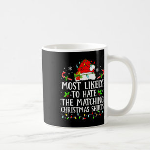 Mug Très probablement de détester la famille de Noël a