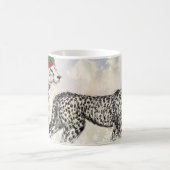 Mug Très un bouclage de Noël de guépard (Centre)