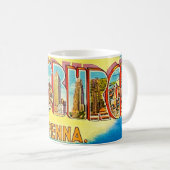 Mug Très vintage salutation de Pittsburgh (Devant droit)