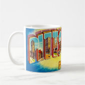 Mug Très vintage salutation de Pittsburgh (Gauche)