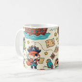 Mug Trésor de Navire Pirate (Devant gauche)