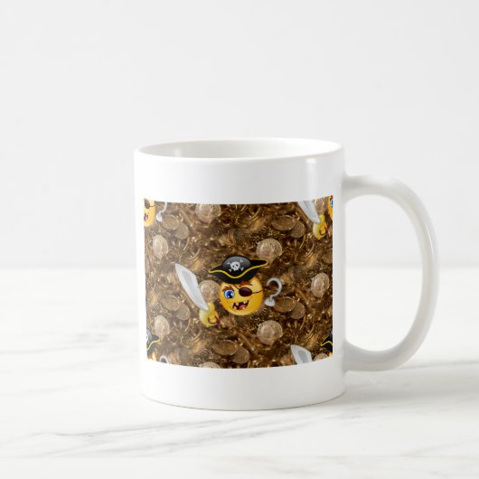 Mug trésor pirate emoji (Droite)