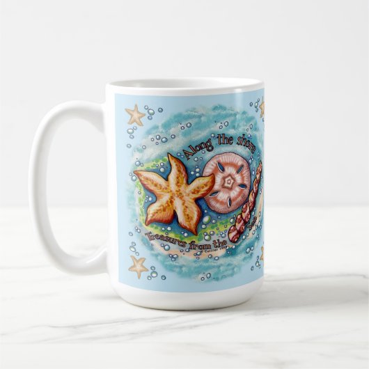 Mug Trésors de coquillages (Gauche)