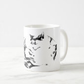 Mug Trêve d'automne au coeur (Devant droit)
