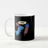 Mug Trex Brève Mains Pétreuse Funky Firework 4ème De (Gauche)