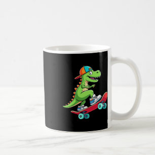 Mug Trex Skateur Dino Dinosaure Patinage Planche à rou