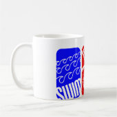 Mug TRI blocs de couleur de triathlon (Gauche)