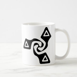 Mug Tri flèches de base (noir)
