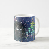 Mug Triangle Alien (Devant droit)