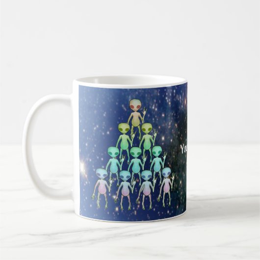 Mug Triangle Alien (Gauche)