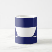 Mug Triangle bleu et blanc (Centre)