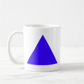 Mug Triangle Bleu Trans MUSÉE Zazzle Cadeaux (Gauche)